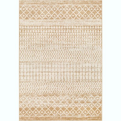 Mark & Day Louise 7'10"x11' Rectangle Woven Indoor Area Rugs Caramel: Stain-Resistant, Pet Friendly, Modern Bohemian