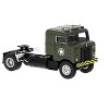 1950 Kenworth Bullnose Truck Tractor Olive Drab "United States Air Force" 1/87 (HO) Scale Model Car by Brekina - 2 of 3