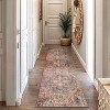 World Rug Gallery Savina Multicolor Traditional Indoor Rug – Washable Flatweave Construction with Non-Slip Backing - 2 of 4