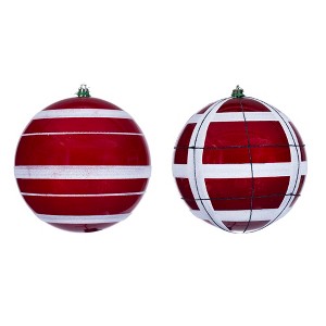Vickerman Ball Ornament with Glitter - 1 of 1