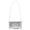 CTM Women's Glossy Metallic Envelope Wristlet Clutch Handbag - 2 of 4
