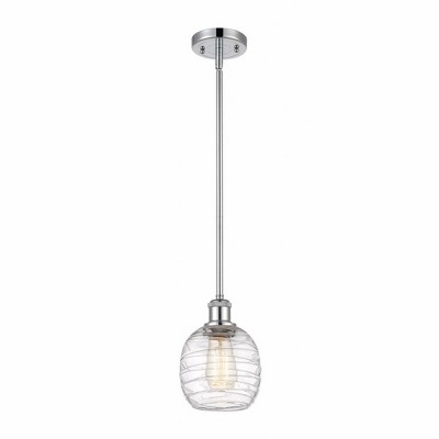 Belfast - 1 Light Mini Pendant In Industrial Style-9 Inches Tall and 6 Inches Wide
