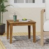 Dracelo Wood End Table Natural - 3 of 4