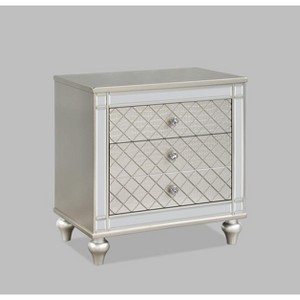 NicBex Nightstand with Drawers,Modern Side Table with Pulls and Wood Frame,Bedside Table for Bedroom,Living Room - 1 of 4
