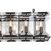 Elegant Lighting Monaco 10 light Golden Iron Chandelier Clear Glass Crystal - 4 of 4