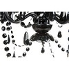 Tadpoles 5-Bulb Vintage Chandelier - Black Onyx | 20" x 18" x 17" | Uses Five 25-Watt E12 Candelabra Bulbs - 2 of 4