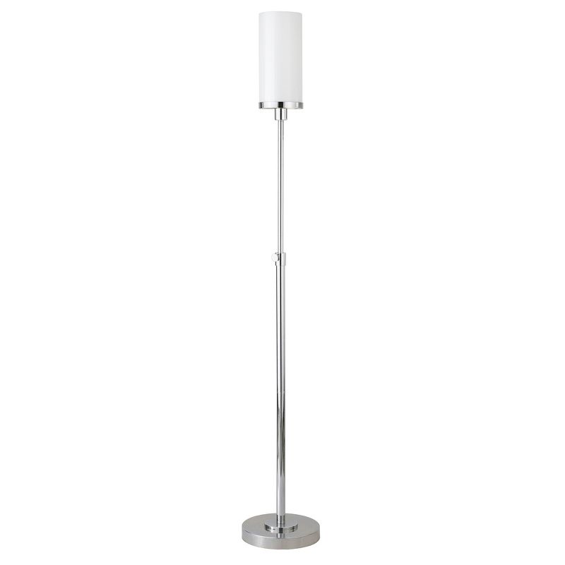 Hampton & Thyme 66" Tall Floor Lamp with Glass Shade, 1 of 10