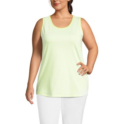 Lands' End Women's Supima Cotton Tunic Tank Top