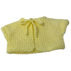 Doll Clothes Superstore Yellow Sweater Fits Some Baby Alive And Little Baby Dolls - 1 of 4