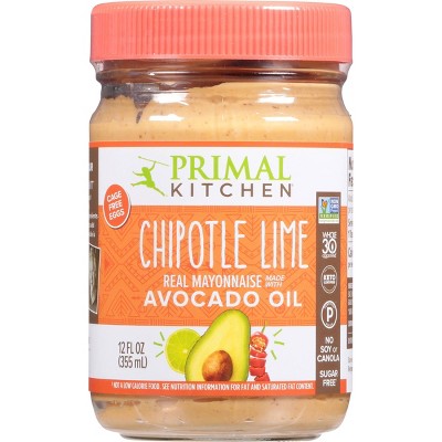 Primal Kitchen Chipotle Lime Mayo with Avocado Oil - 12 fl oz