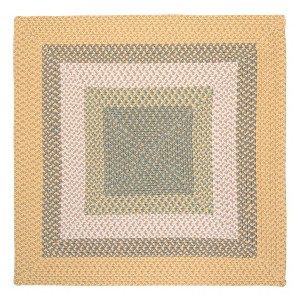 Colonial Mills Montego Braided Rug, Sundance 4' square, Square Shape - 1 of 1