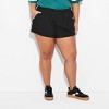 Women's High-Rise Lace Trim Track Shorts - Wild Fable™ - 2 of 3