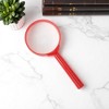 Unique Bargains Magnifying Handheld Magnifier 3X Magnification Acrylic 4cm 1 Pc - 2 of 4
