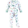 Hudson Baby Infant Boy Cotton Sleep and Play, Cheerful Dino Friends - 3 of 4