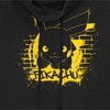 Juniors Womens Pokemon Pikachu Mural Cowl Neck Sweatshirt - 2 of 4