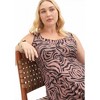 June + Vie by Roaman's Women's Plus Size Sleeveless Sweetheart Dress - 4 of 4