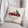 Creative Products Christmas Truck 18 x 18 Indoor / Outdoor Pillow - 3 of 3