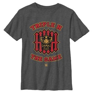 Boys WWE Triple H The Game Logo T Shirt - 1 of 4