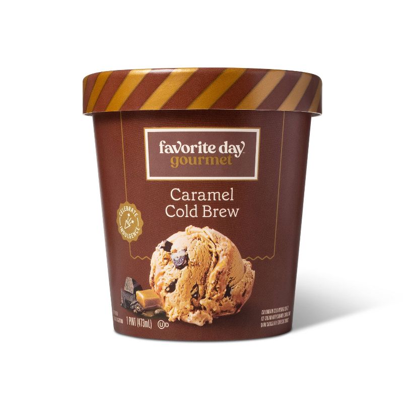 Caramel Cold Brew Ice Cream - 16oz - Favorite Day&#8482;, 1 of 7