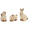 Weathered Terracotta Bunny Statues – Assorted Spring Decor by Melrose - 3 of 3
