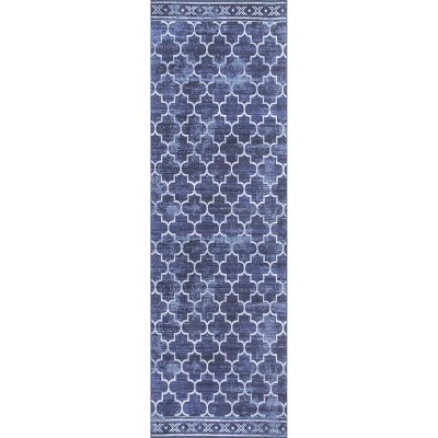 Nuloom Maribel Geometric Machine Washable Pet Friendly Indoor/Outdoor Area Rug