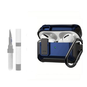 HTUTWOO AirPods Pro 2/1 Case Lock with Cleaner Kit  (S/M/L),  Protective Cover for iPod Pro (2023/2022/2019) with Keychain - 1 of 4