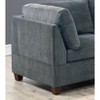 NicBex Modular Sectional 6pc Set L-Shaped Modular Sofa Bed Modern Including Couch 2x Corner Wedge 2x Armless Chairs and 2x Ottomans - 4 of 4