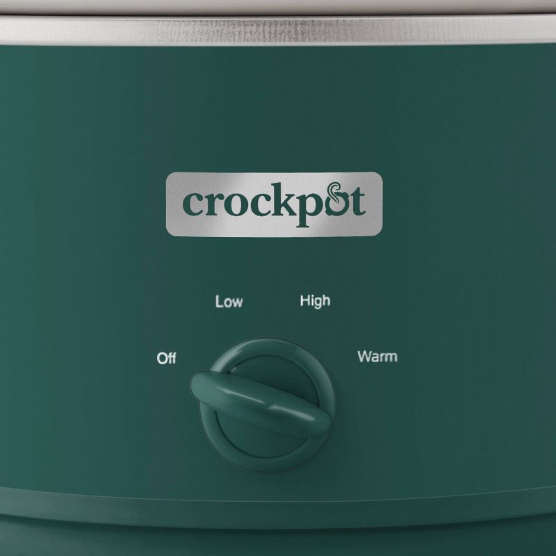 Crock-Pot 4.5qt  Manual Slow Cooker - Ponderosa Green, 3 of 7