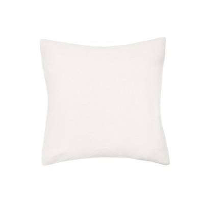 EY Essentials 26" x 26" Elaine Dove Cotton Euro Sham - Machine Washable