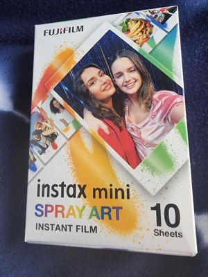 FUJIFILM Papier photo instantané Film Instax Mini Spray Art WW1 (x10) pas  cher 