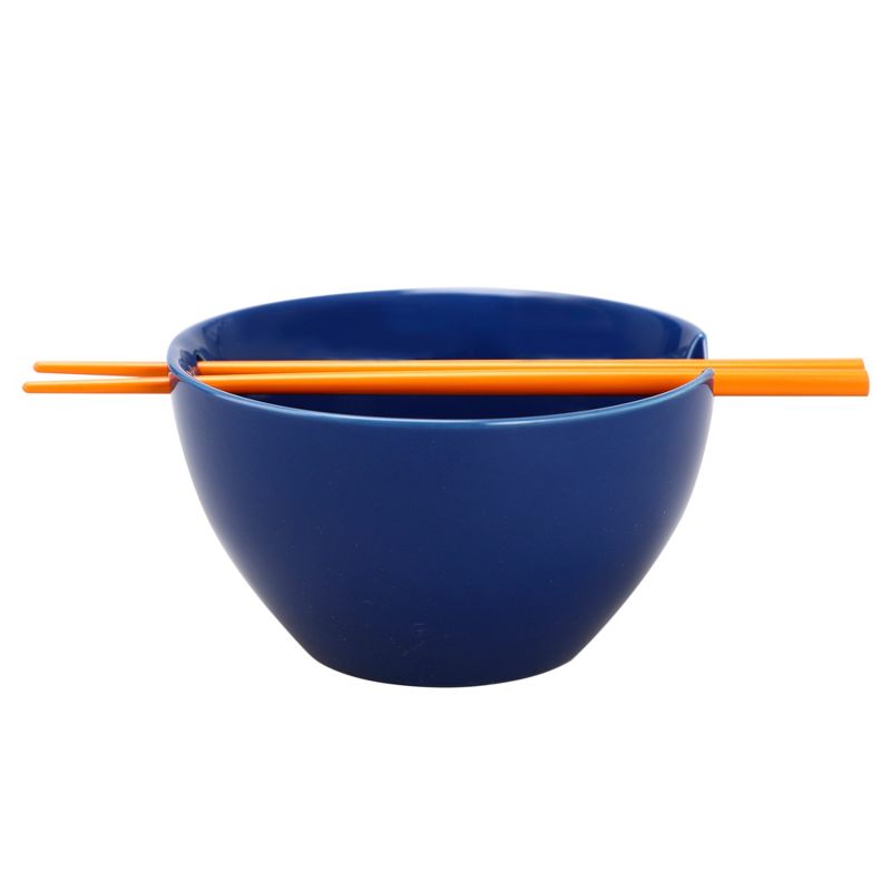 Naruto Uzumaki Eating Noodles 20 oz Ramen Bowl With Chopsticks, 2 of 7