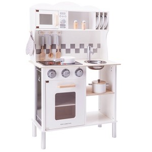 New Classic Toys Kitchenette Modern Electric Cooking, White - 1 of 4