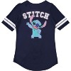 Ladies Lilo and Stitch Shirt - Ladies Classic Lilo and Stitch Baseball Jersey - Disney Lilo and Stitch Mesh Jersey - 2 of 4