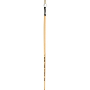da Vinci TOP-ACRYL Bright White Brush, Synthetic, Acrylic & Oil, Flat, Series 7182, Size 8 - 1 of 3