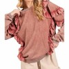 Women's Cotton Ruffle Top - mittoshop - 2 of 4