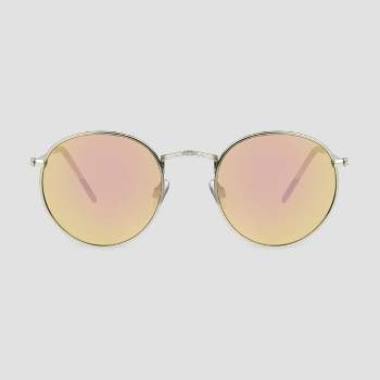 : Target Mirrored Men\'s Aviator Sunglasses Oversized Use™ Original Black -