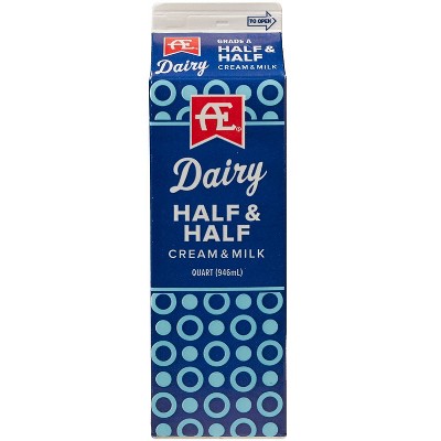 Anderson Erickson Half & Half Cream & Milk - 1qt