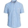 Lands' End Men's Short Sleeve Seersucker Shirt - 3 of 4