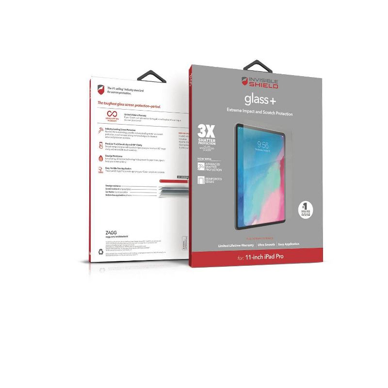 ZAGG Apple iPad Pro 11 InvisibleShield Glass+, 4 of 5
