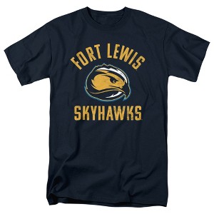 Men's Fort Lewis College Official Skyhawks Logo T-Shirt - 1 of 4