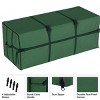 Elf Stor Christmas Tree Heavy-Duty Canvas and Nylon Storage Bag Green - 3 of 4