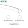 Unique Bargains Clear Plastic PVC Flexible Low Pressure Industrial Tubing 1 Pc - 3 of 4