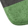 Deny Designs Moonlight Print Striped Circle Geometric Green Memory Foam Bath Mat - 3 of 4