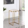 Coaster Set of 2 Nadia Modern Upholstered Square Bar Stools Beige/Gold - 2 of 4