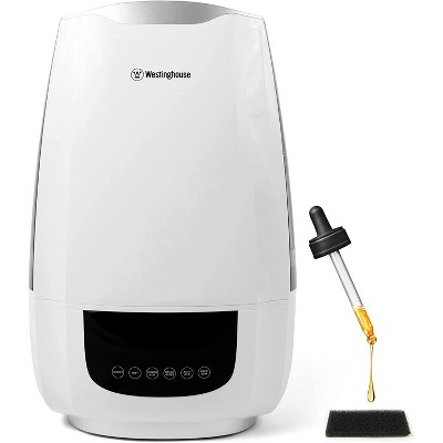 Westinghouse Digital Cool Mist Ultrasonic Humidifier, 6L Air Humidifier and Essential Oil Diffuser, Adjustable Mist Volume and Humidity Control