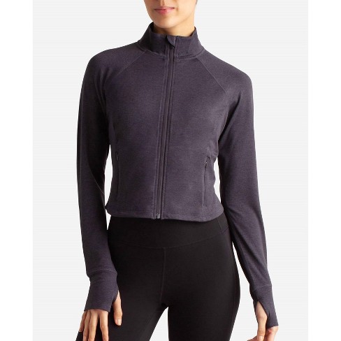 Women's Cropped Melange Jacket - Danskin - image 1 of 3