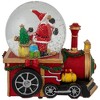 Northlight Santa Claus Musical Train Christmas Snow Globe - 6" - 4 of 4