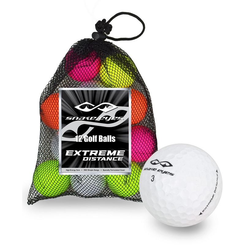 Snake Eyes Extreme Distance Golf Balls [12-Balls], 1 of 2
