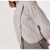 Women's Cable Sweater - APRICOT - 2 of 4