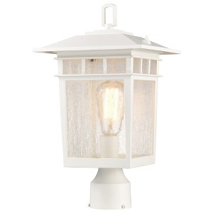 Nuvo Lighting Cove Neck 1 - Light Lantern in  White - 1 of 4